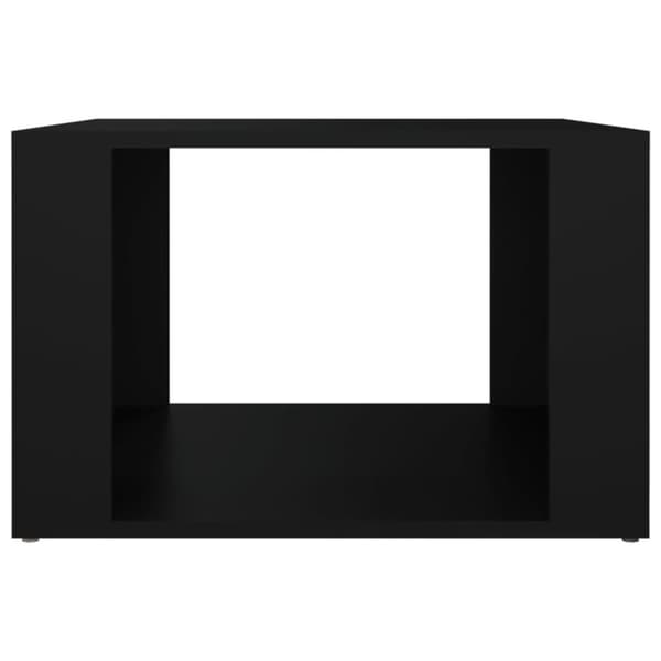 vidaXL sengebord 57x55x36 cm konstrueret træ sort