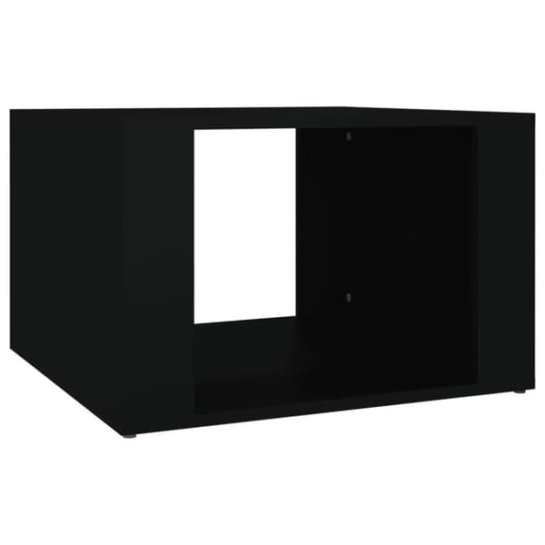 vidaXL sengebord 57x55x36 cm konstrueret træ sort
