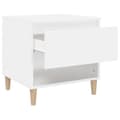 Miniatyrbillede 7 af 11: vidaXL sengeborde 2 stk. 50x46x50 cm konstrueret træ hvid