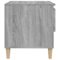 Pikkukuva 6 / 11: vidaXL Yöpöytä harmaa Sonoma 50x46x50 cm tekninen puu