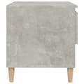 Miniatyrbilde 6 av 11: vidaXL Nattbord 2 stk betonggrå 50x46x50 cm konstruert tre