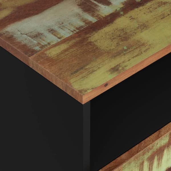vidaXL Nattbord 50x33x62 cm gjenvunnet og konstruert tre