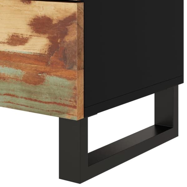 vidaXL Nattbord 50x33x62 cm gjenvunnet og konstruert tre