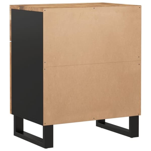 vidaXL Nattbord 50x33x60 cm heltre mango og konstruert tre