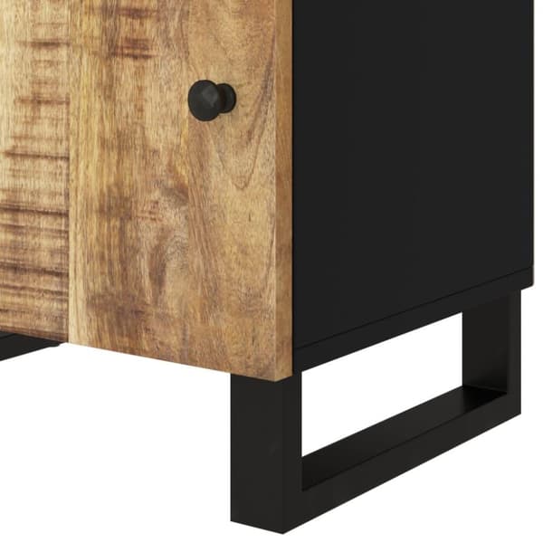 vidaXL Nattbord 50x33x60 cm heltre mango og konstruert tre
