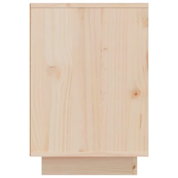 vidaXL Nattbord 2 stk 50x34x50 cm heltre furu