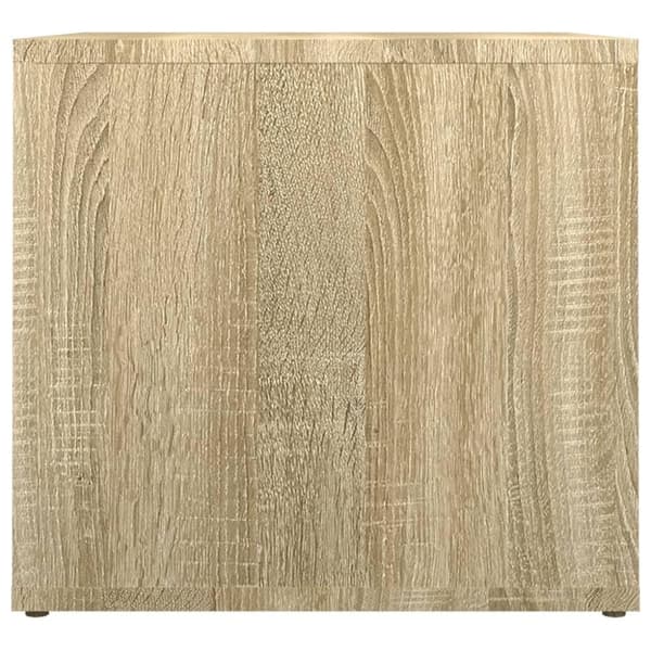 vidaXL Sängbord ek 41x40x36 cm konstruerat trä