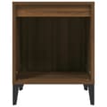 Miniatyrbillede 4 af 9: vidaXL sengebord 40x35x50 cm brun egetræsfarve
