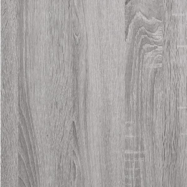 vidaXL Yöpöytä harmaa Sonoma 40x35x70 cm tekninen puu