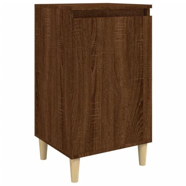 vidaXL Yöpöytä ruskea tammi 40x35x70 cm tekninen puu