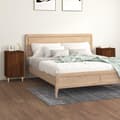 Miniatyrbilde 11 av 11: vidaXL Nattbord 2 stk brun eik 40x35x70 cm konstruert tre