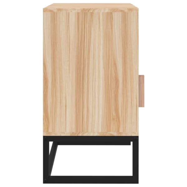 vidaXL sengebord 40x30x55,5 cm konstrueret træ og jern