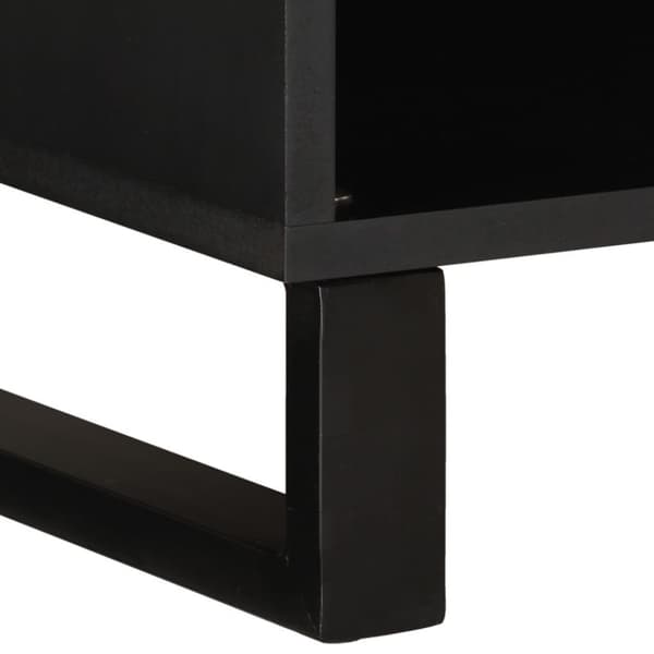 vidaXL Sideskap 60x33x107 cm heltre mango