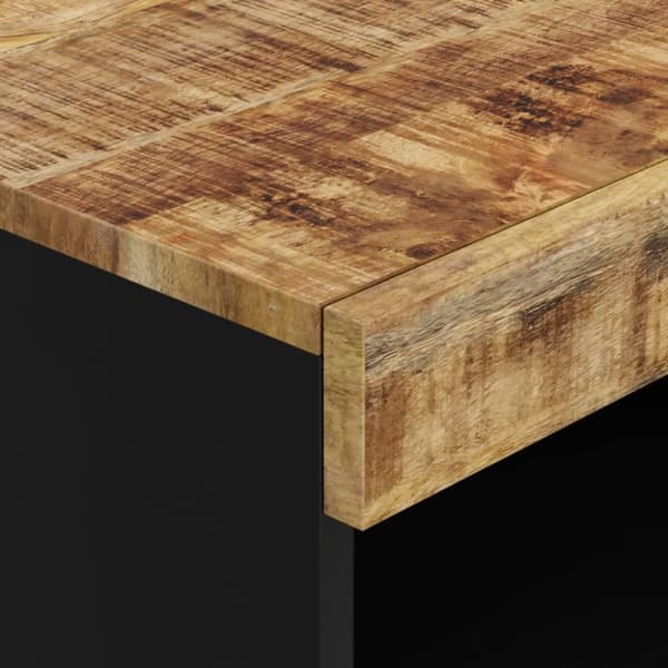 vidaXL Sideskap 60x33x107 cm heltre mango