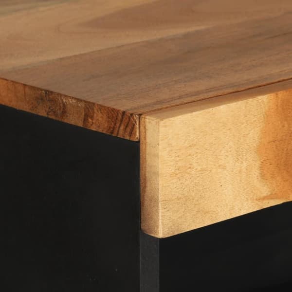 vidaXL Sidoskåp 60x33x107 cm massivt akaciaträ