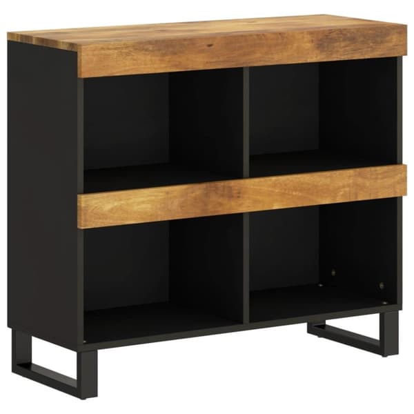 vidaXL Sideskap 85x33x75 cm heltre Mango