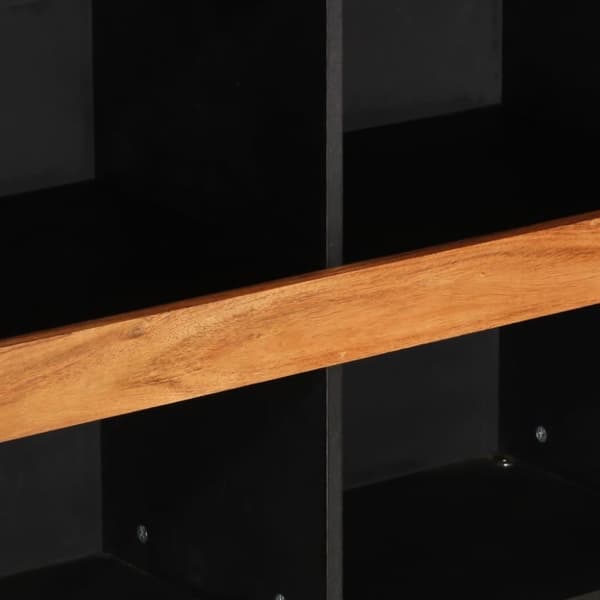 vidaXL Sivukaappi 85x33x107 cm täysi akasiapuu