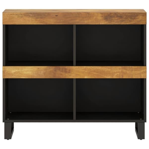 vidaXL skab 85x33x75 cm massivt mangotræ