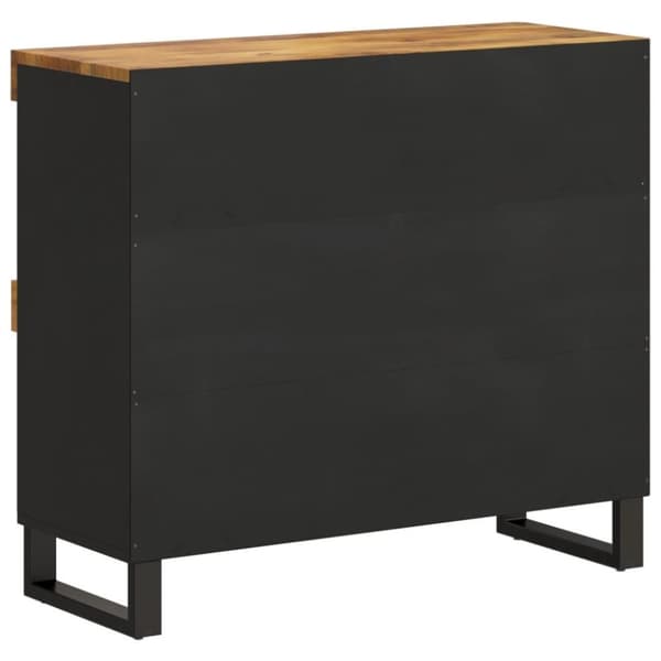 vidaXL skab 85x33x75 cm massivt mangotræ