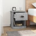 Miniatyrbilde 4 av 11: vidaXL Nattbord 2 stk betonggrå 39x39x47,5 cm konstruert tre
