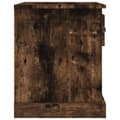 Miniatyrbilde 9 av 11: vidaXL Nattbord 2 stk røkt eik 39x39x47,5 cm konstruert tre