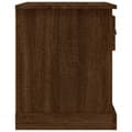 Miniatyrbillede 9 af 11: vidaXL sengeborde 2 stk. 39x39x47,5 cm konstrueret træ brunt eg
