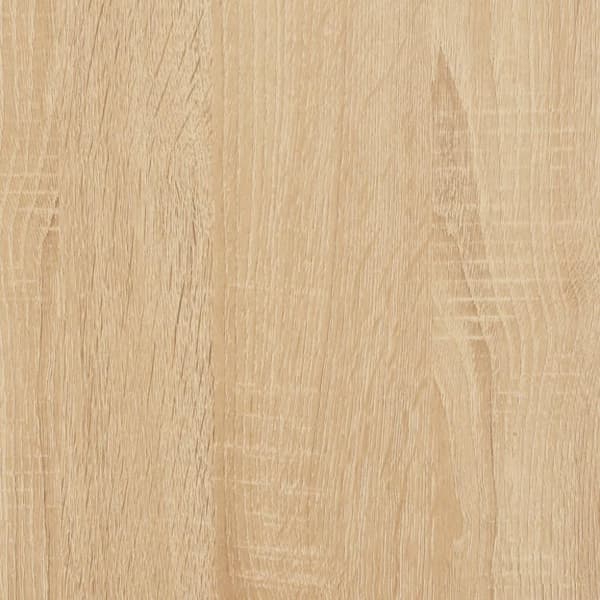 vidaXL sengebord 39x39x47,5 cm konstrueret træ sonoma-eg