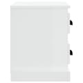 Miniatyrbilde 8 av 10: vidaXL Nattbord hvit 60x35,5x45 cm