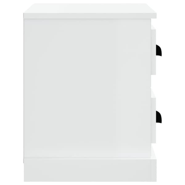 vidaXL sengebord 60x35,5x45 cm hvid