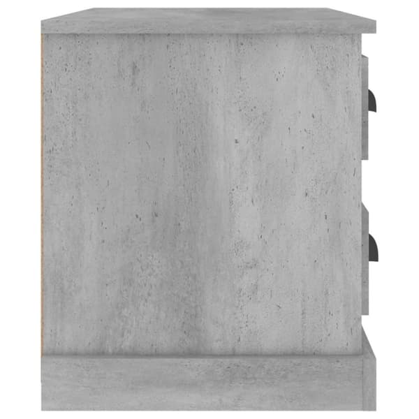 vidaXL sengebord 60x39x45 cm betongrå