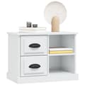 Miniatyrbillede 4 af 10: vidaXL sengebord 60x35,5x45 cm hvid højglans