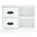 Miniatyrbillede 7 af 10: vidaXL sengebord 60x35,5x45 cm hvid højglans