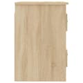 Miniatyrbilde 10 av 11: vidaXL Veggmonterte nattbord 2 stk sonoma eik 41,5x36x53 cm