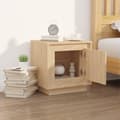 Miniatyrbilde 3 av 11: vidaXL Nattbord sonoma eik 44x35x45 cm konstruert tre
