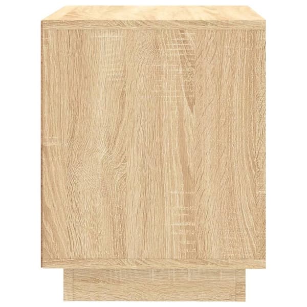 vidaXL Nattbord sonoma eik 44x35x45 cm konstruert tre