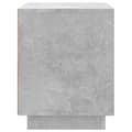 Miniatyrbilde 8 av 11: vidaXL Nattbord betonggrå 44x35x45 cm konstruert tre