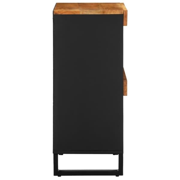 vidaXL skab 60x33x75 cm massivt akacietræ