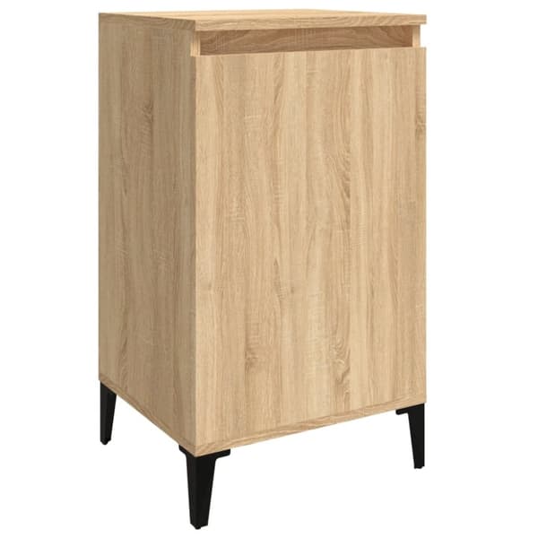 vidaXL Sängbord 2 st sonoma-ek 40x35x70 cm konstruerat trä
