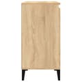 Miniatyrbillede 8 af 11: vidaXL sengeborde 2 stk. 40x35x70 cm konstrueret træ sonoma-eg