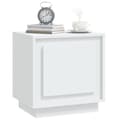 Miniatyrbillede 4 af 11: vidaXL sengeborde 2 stk. 44x35x45 cm konstrueret træ hvid