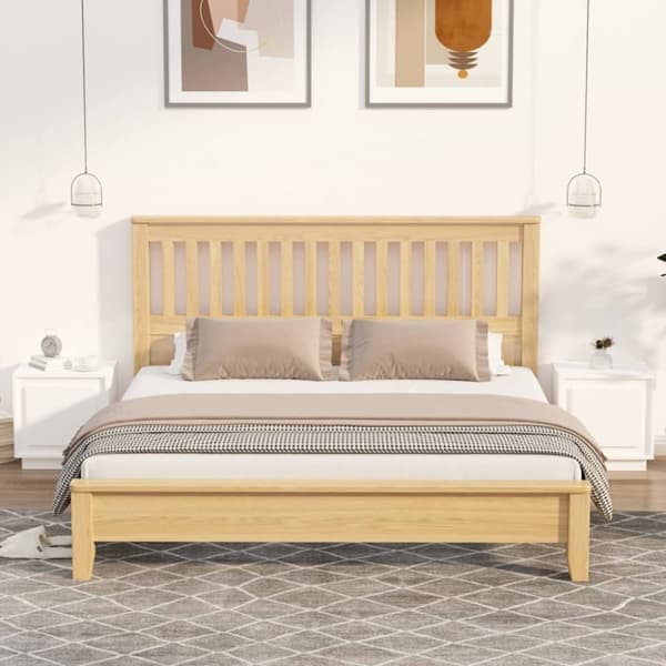 vidaXL sengeborde 2 stk. 44x35x45 cm konstrueret træ hvid