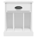 Miniatyrbillede 8 af 11: vidaXL sengeborde 2 stk. 43x36x50 cm hvid