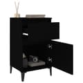 Miniatyrbillede 5 af 11: vidaXL sengeborde 2 stk. 40x35x70 cm sort