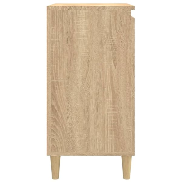 vidaXL Nattbord 2 stk sonoma eik 40x35x70 cm konstruert tre