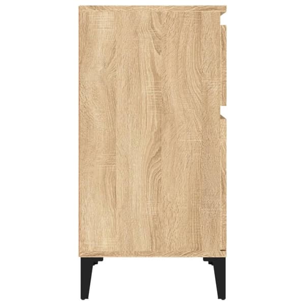 vidaXL Nattbord 2 stk sonoma eik 40x35x70 cm