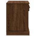 Miniatyrbilde 9 av 11: vidaXL Nattbord 2 stk brun eik 43x36x50 cm