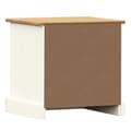Miniatyrbillede 7 af 9: vidaXL sengebord VIGO 42x35x42 cm massivt fyrretræ hvid