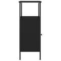 Miniatyrbillede 7 af 11: vidaXL sengebord 41x31x80 cm konstrueret træ sort