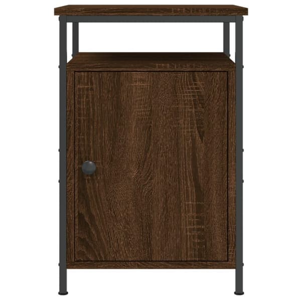 vidaXL Nattbord brun eik 40x42x60 cm konstruert tre