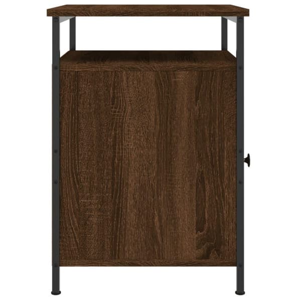 vidaXL Nattbord brun eik 40x42x60 cm konstruert tre